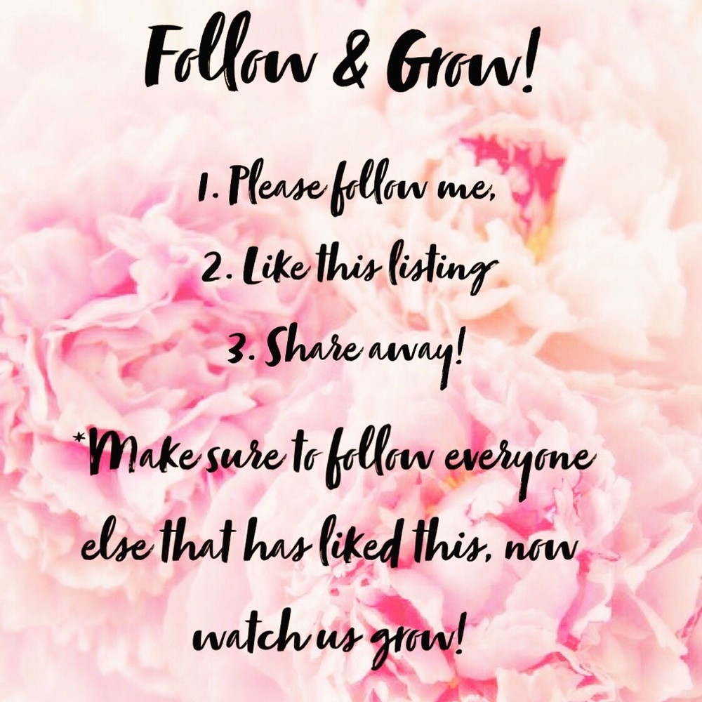 Follow & Share!!